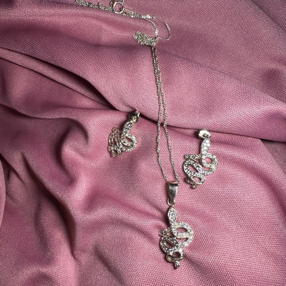 Snake Silver Set - image 1